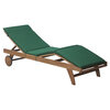 Cushion for deckchair CLASSIC green